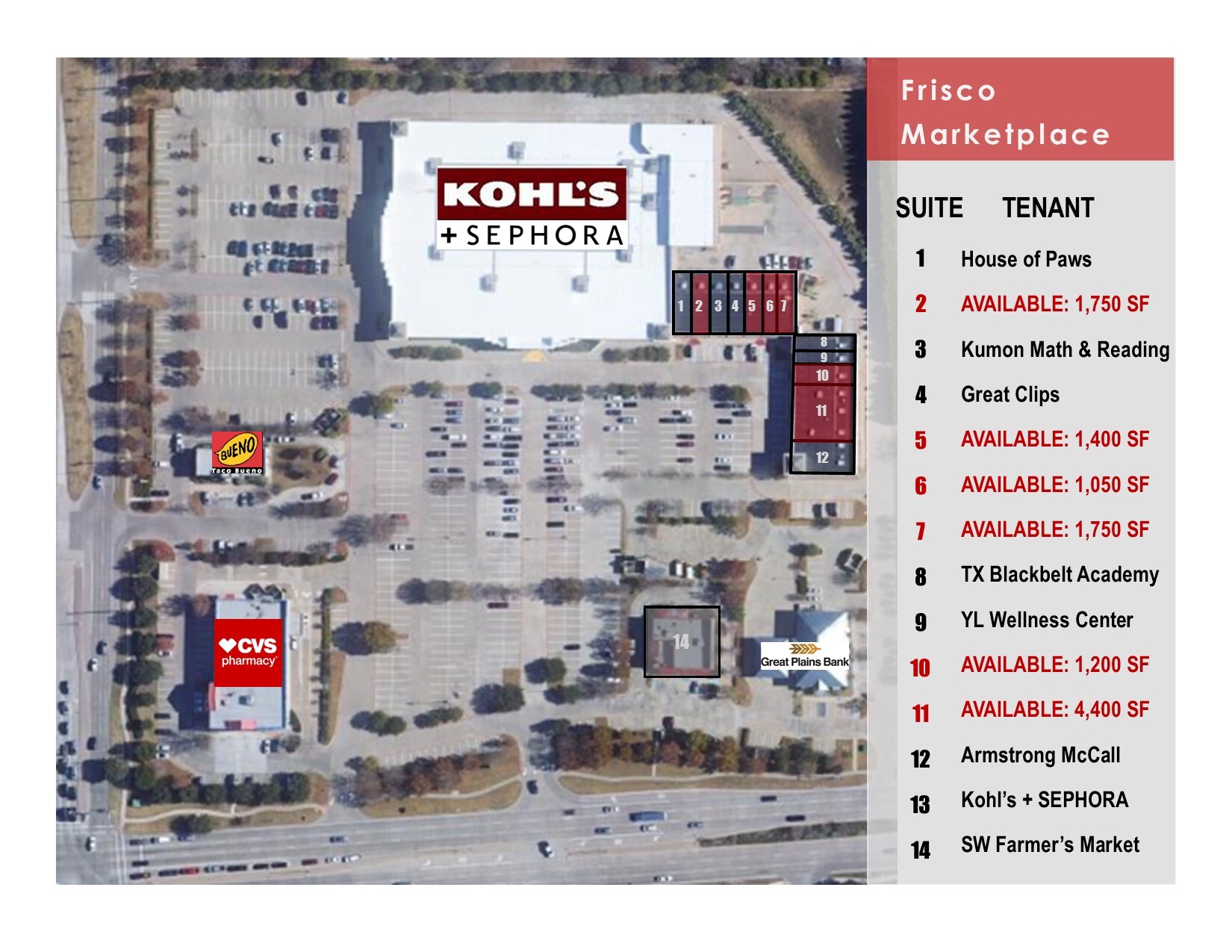 7010 Preston Rd, Frisco, TX for lease Site Plan- Image 1 of 1