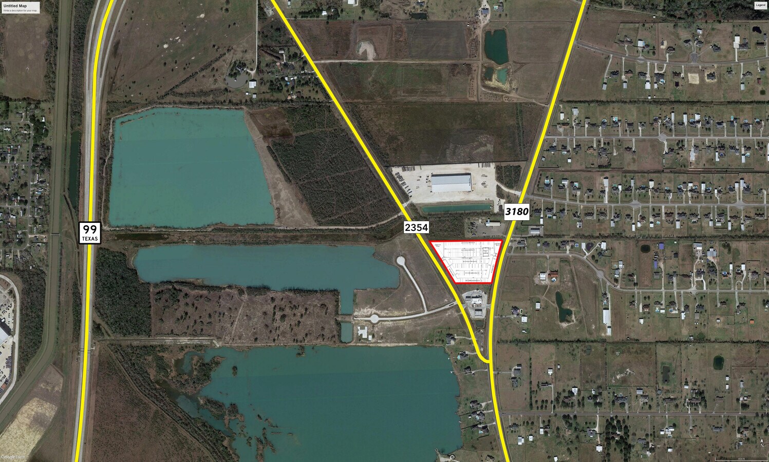 16600 FM 2354 and FM 3180, Baytown, TX 77523 LAYDOWN YARD