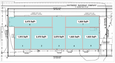 461 N English St, Greensboro, NC for lease Floor Plan- Image 2 of 2