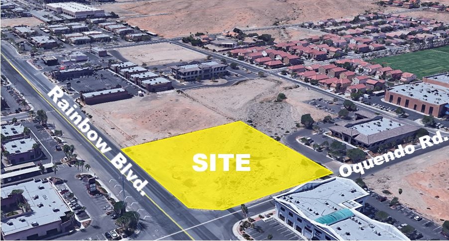 SWC Rainbow Blvd & Oquendo Rd, Las Vegas, NV for lease - Primary Photo - Image 1 of 2