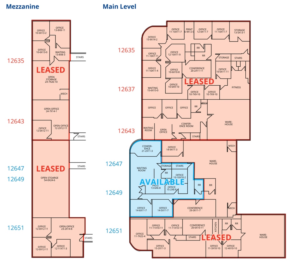12635-12651 Hemlock St, Overland Park, KS 66213 - Unit 12647 -  - Floor Plan - Image 1 of 2