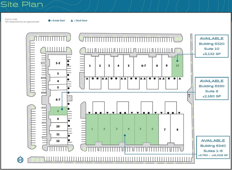 6320 S Sandhill Rd, Las Vegas, NV for lease - Site Plan - Image 2 of 7