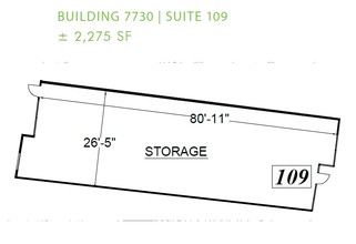 7660 W Cheyenne Ave, Las Vegas, NV for lease Floor Plan- Image 1 of 1