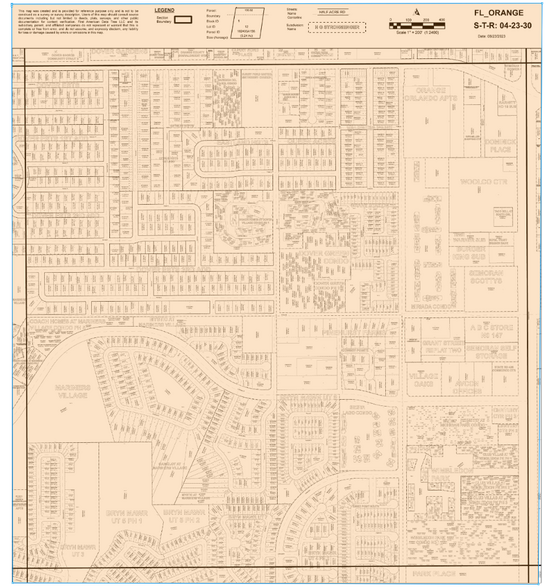 2322 Semoran Blvd, Orlando, FL for lease - Plat Map - Image 1 of 1