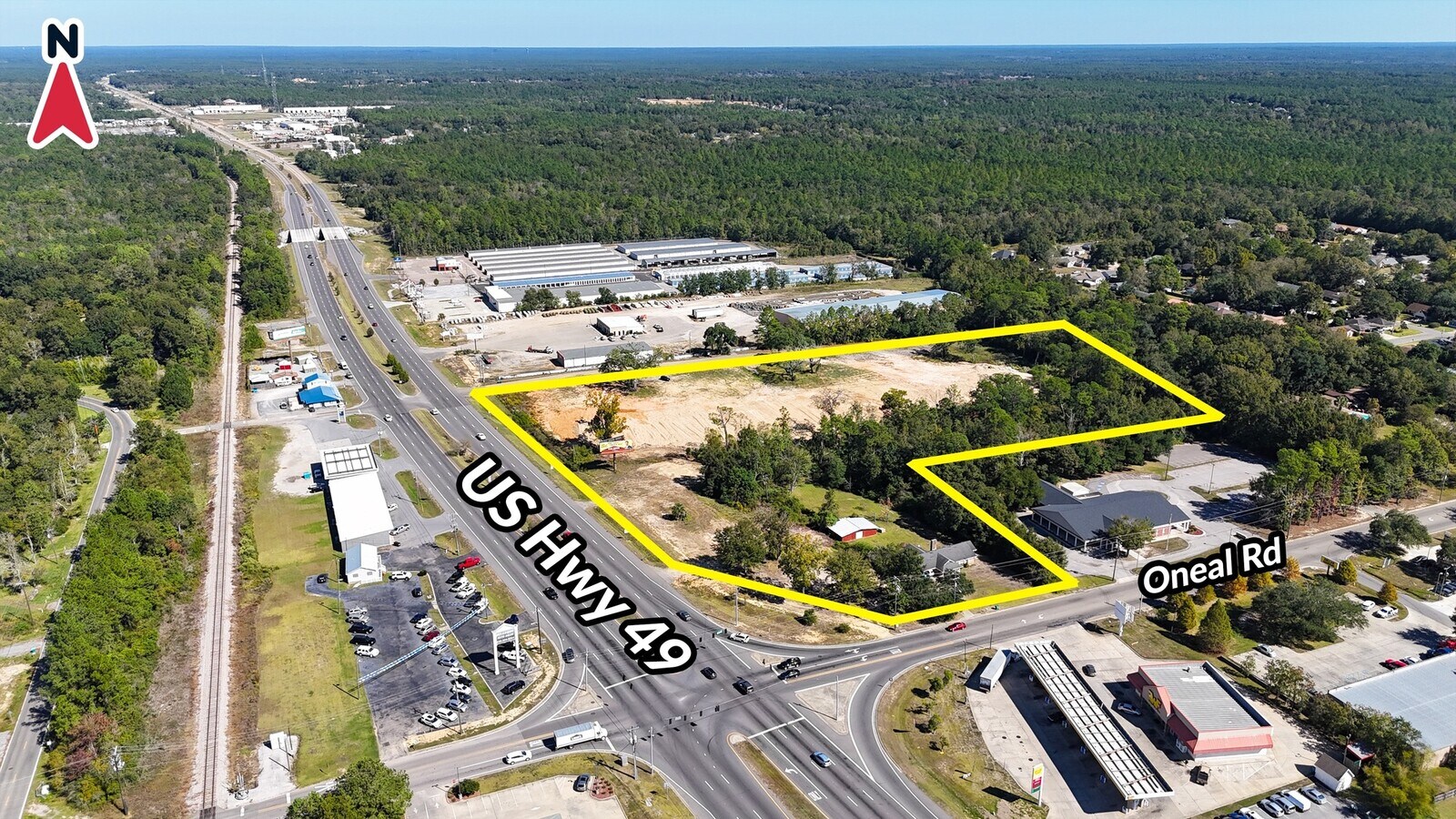 Old Hwy 49 & O'Neal Road, Gulfport, MS 39503 NEW RETAIL DEVELOPMENT