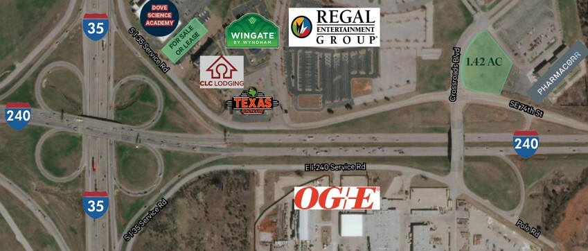 Crossroads Blvd & I-240 Service Rd, Oklahoma City, OK 73149 - for Lease ...