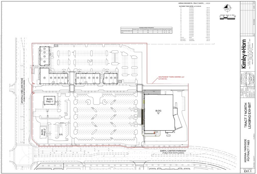 Apopka Vineland Rd & Daryl Carter Pkwy, Orlando, FL for sale - Floor Plan - Image 1 of 1
