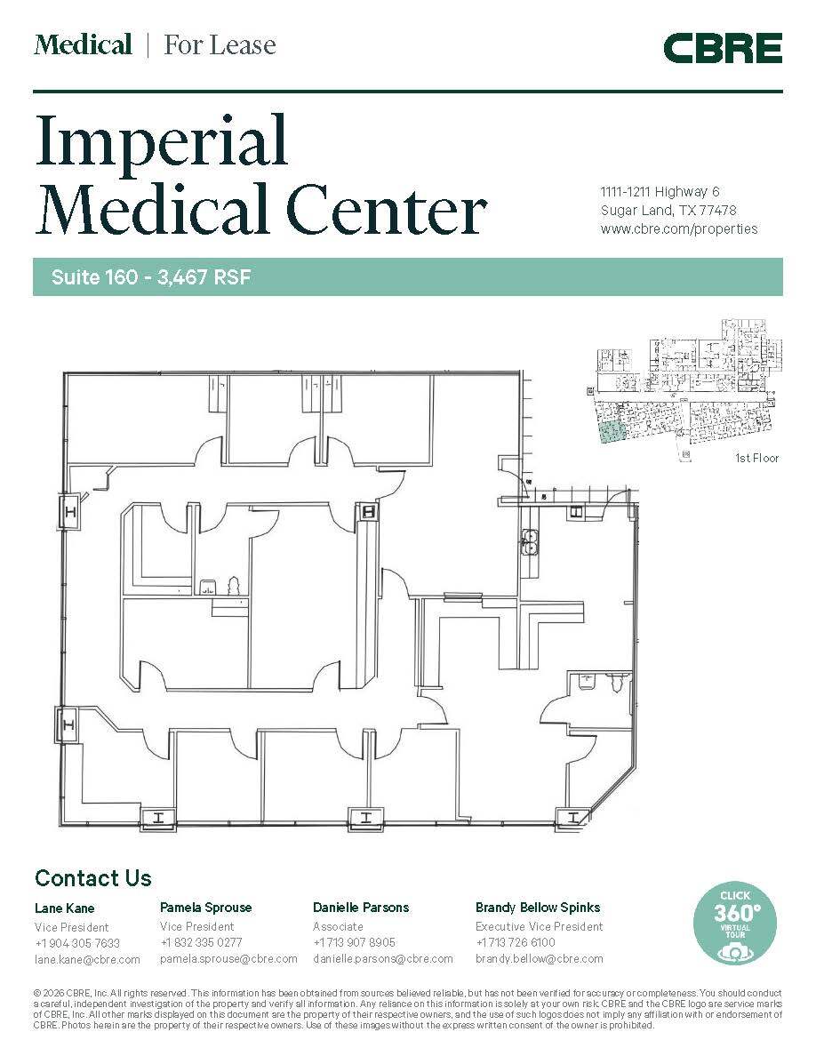 1111-1211 Highway 6, Sugar Land, TX for lease Interior Photo- Image 1 of 1