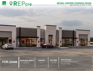 More details for 8836 Montana Ave, El Paso, TX - Retail for Lease