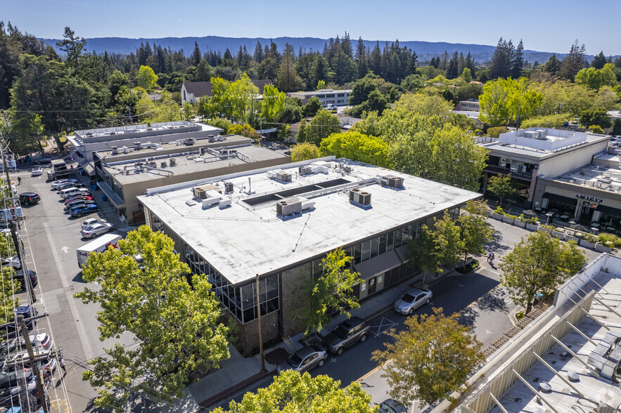 871-873 Santa Cruz Ave, Menlo Park, CA for lease - Aerial - Image 3 of 5