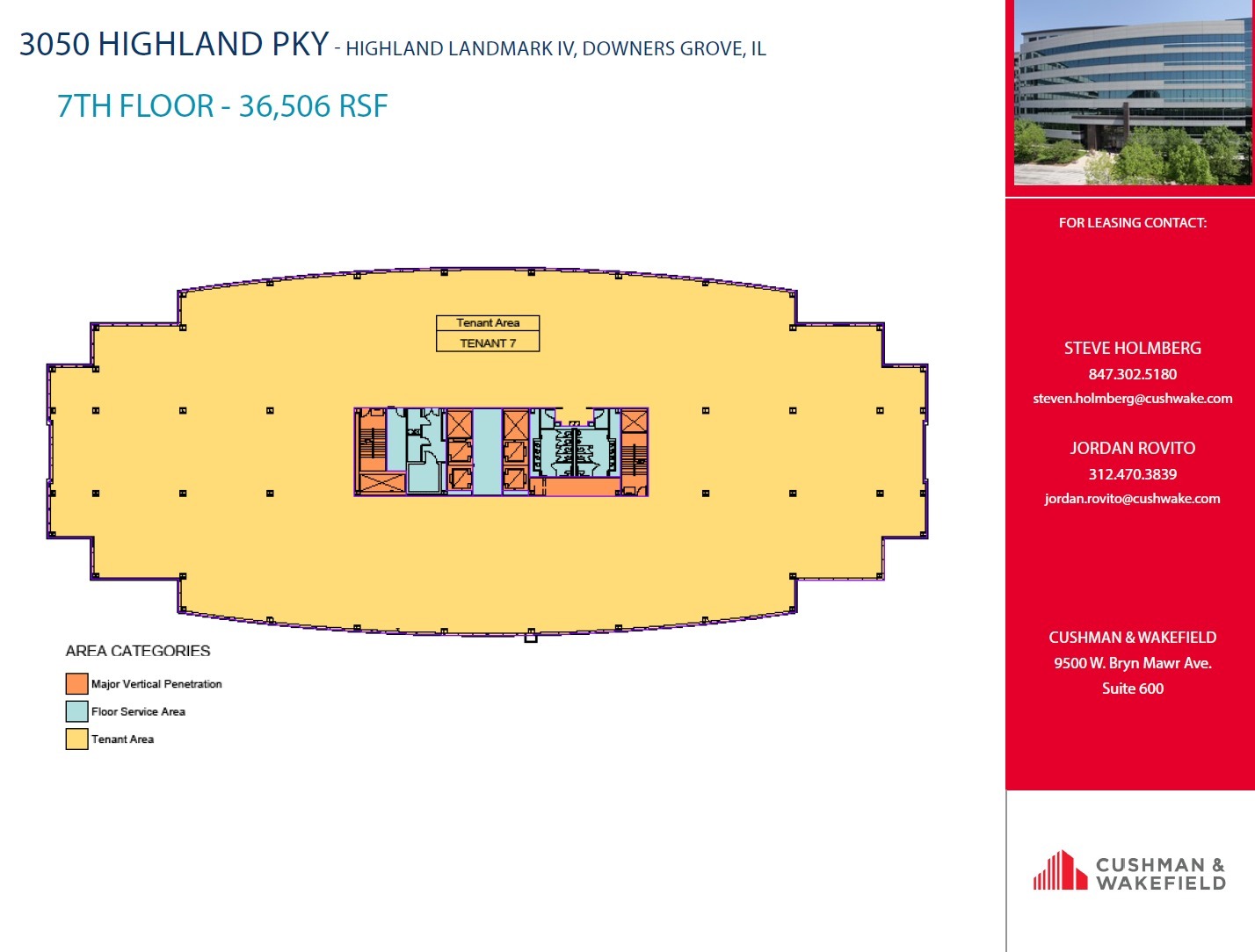 3050 Highland Pky, Downers Grove, IL for lease Floor Plan- Image 1 of 1