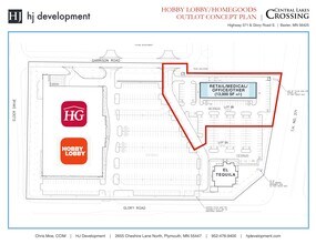 7361 Glory Rd, Baxter, MN for lease Site Plan- Image 2 of 3