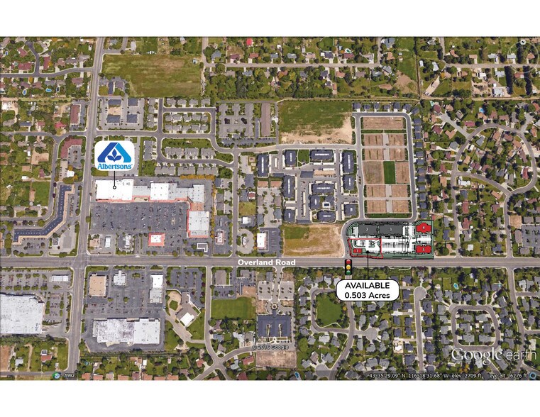 9964 Overland Rd, Boise, ID for sale - Aerial - Image 1 of 1