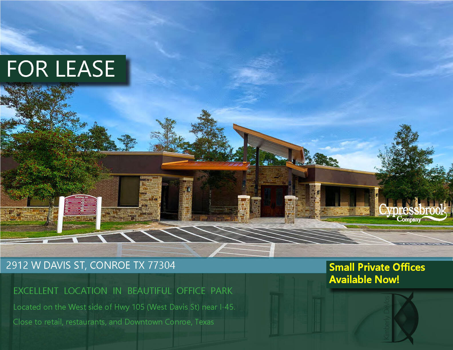 2912 W Davis St, Conroe, TX for lease Interior Photo- Image 1 of 6