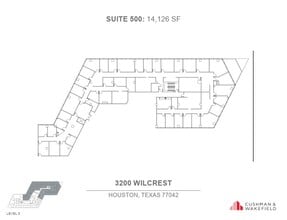3200 Wilcrest Dr, Houston, TX for lease Floor Plan- Image 1 of 1
