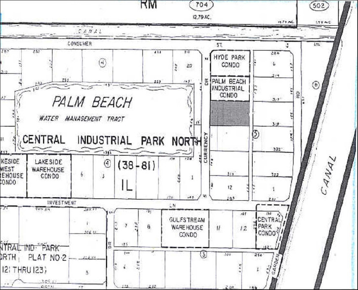 8360 Currency Dr, Riviera Beach, FL for lease - Plat Map - Image 2 of 4