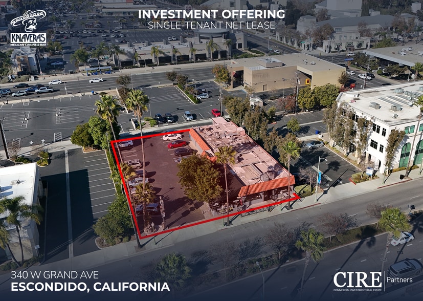 340 W Grand Ave, Escondido, CA for sale - Aerial - Image 1 of 6