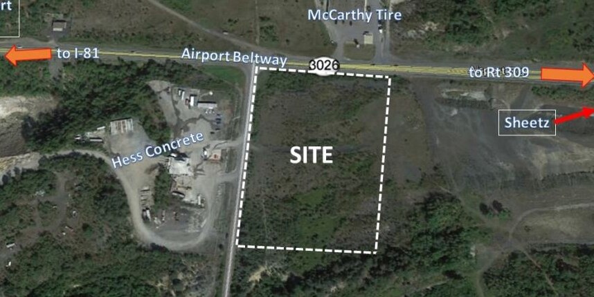 Airport Beltway, Hazleton, PA for sale - Primary Photo - Image 1 of 1