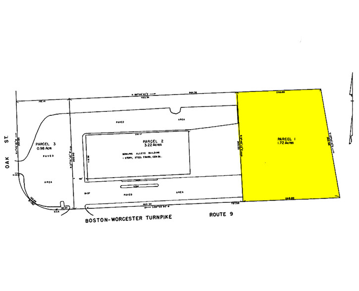 415 Boston Tpke, Shrewsbury, MA for lease - Plat Map - Image 2 of 28