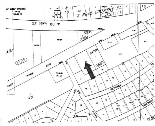 6785 Camp Bowie Blvd, Fort Worth, TX for lease - Plat Map - Image 2 of 2