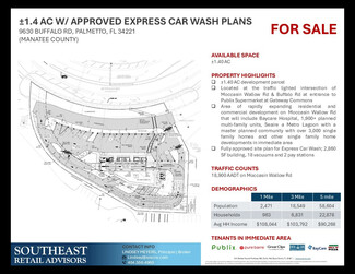 More details for 9630 Buffalo rd, Palmetto, FL - Land for Sale