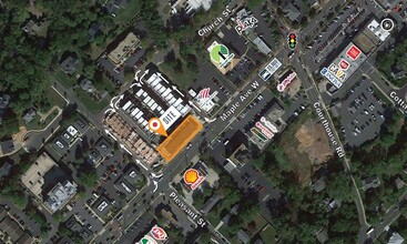 245 W Maple Ave, Vienna, VA - aerial  map view