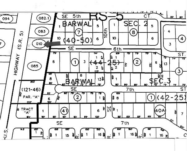 540 S Federal Hwy, Deerfield Beach, FL for lease - Plat Map - Image 2 of 6