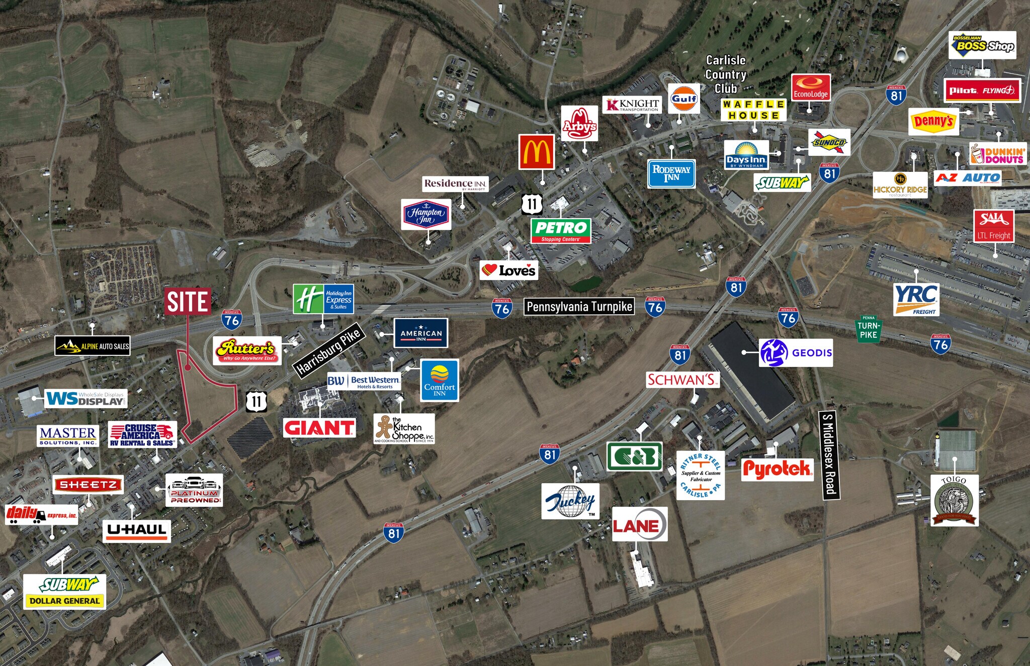 Rt.11 Harrisburg Pike, Carlisle, PA for sale Building Photo- Image 1 of 1