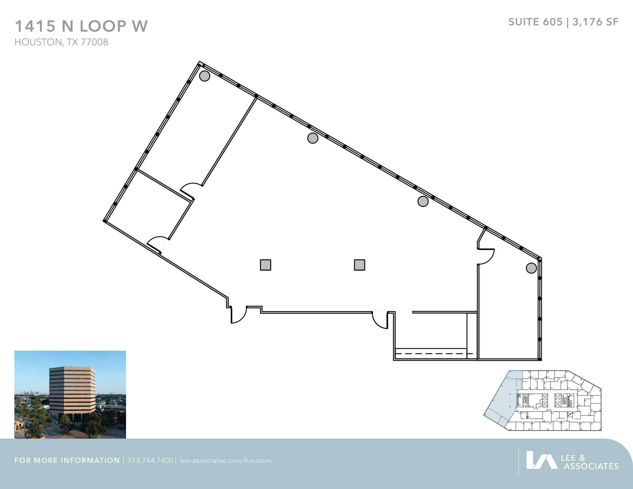 1415 North Loop W, Houston, TX for lease Floor Plan- Image 1 of 1