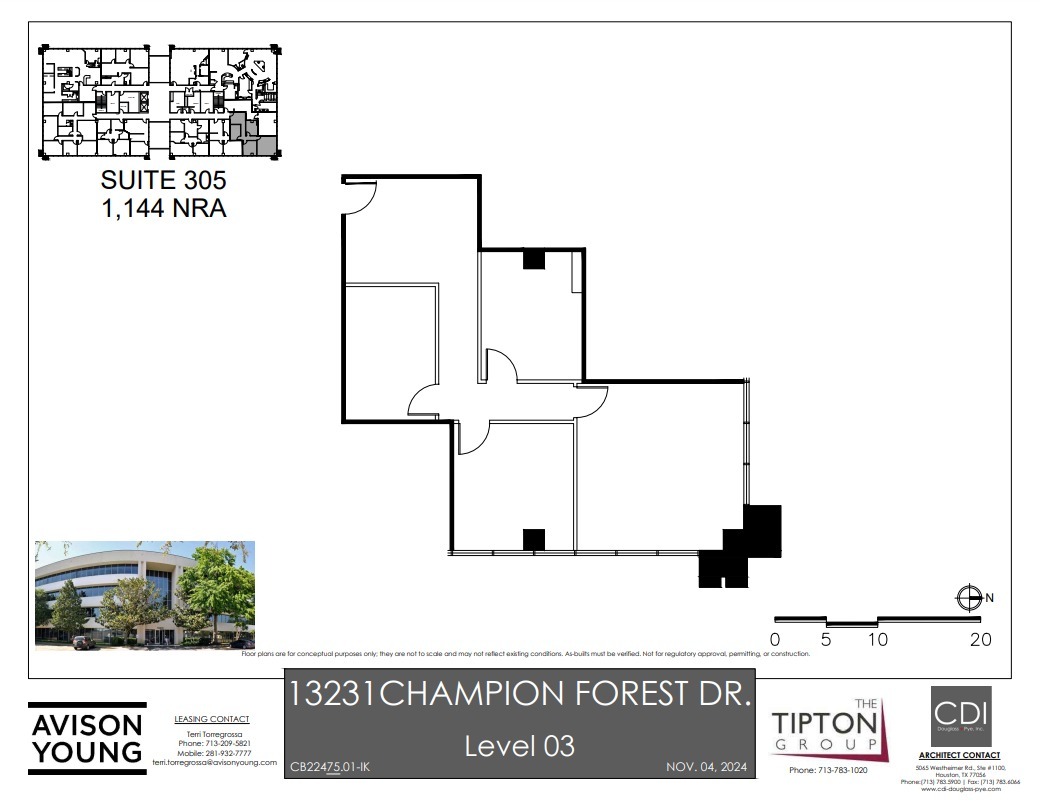 13231 Champion Forest Dr, Houston, TX for lease Floor Plan- Image 1 of 1