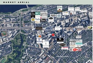 122 Belvidere St, Boston, MA - AERIAL  map view