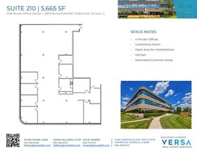 2707 Butterfield Rd, Oak Brook, IL for lease Floor Plan- Image 1 of 1