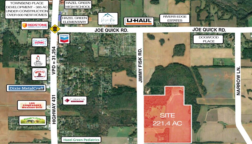 403 Jimmy Fisk Rd, Hazel Green, AL 35750