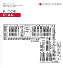 801 S 60th St, West Allis, WI for lease Floor Plan- Image 1 of 1