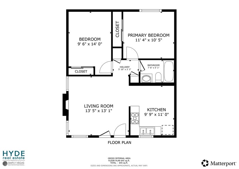 917 Snug Harbor St, Las Vegas, NV for sale - Floor Plan - Image 2 of 10