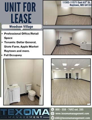 More details for 11501-11573 E 63rd St, Raytown, MO - Office/Retail for Lease