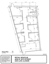 4932-5000 W 95th St, Oak Lawn, IL for lease Floor Plan- Image 2 of 3