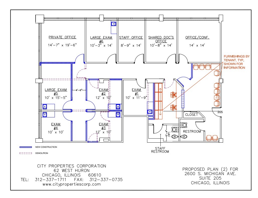 2600 S Michigan Ave, Chicago, IL for lease Floor Plan- Image 1 of 1