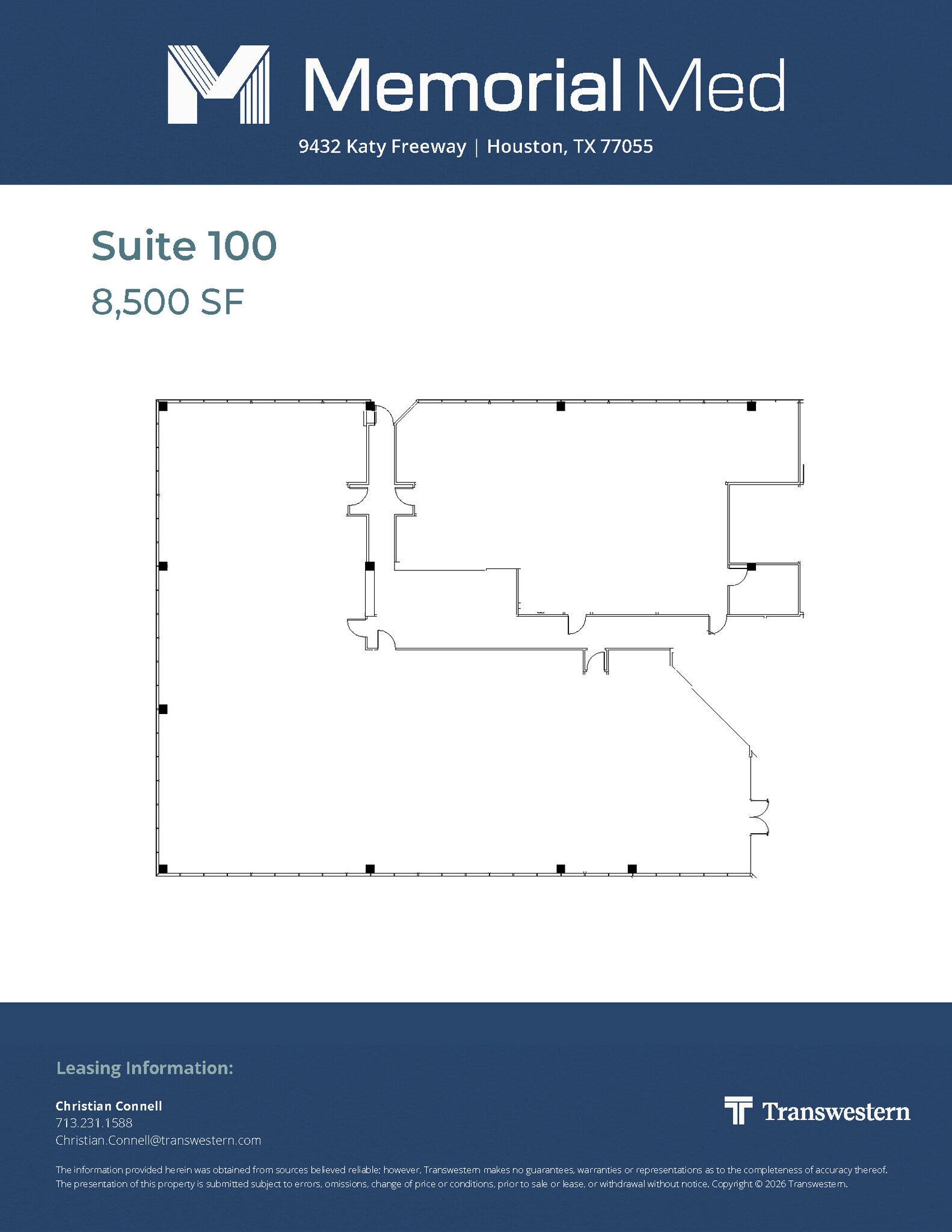 9432 Katy Fwy, Houston, TX for lease Floor Plan- Image 1 of 1