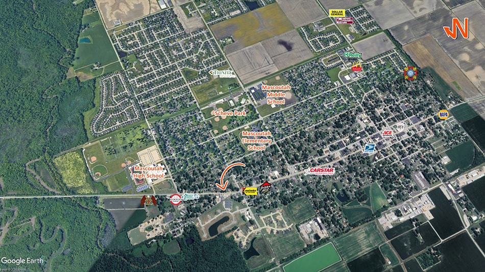 1040 W Main St, Mascoutah, IL for lease - Aerial - Image 3 of 11