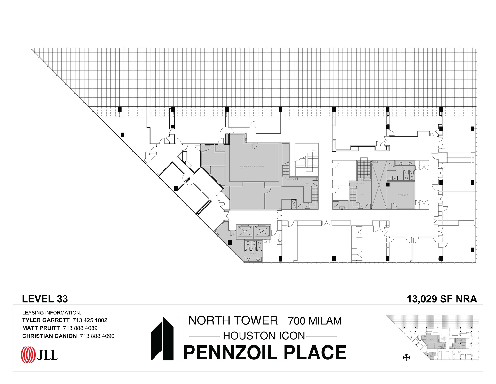 700 Milam St, Houston, TX for lease Floor Plan- Image 1 of 1