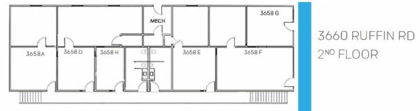 3654-3660 Ruffin Rd, San Diego, CA for lease Floor Plan- Image 1 of 1