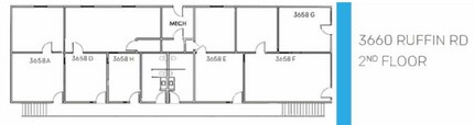3654-3660 Ruffin Rd, San Diego, CA for lease Floor Plan- Image 1 of 1