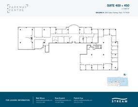 2805 Dallas Pkwy, Plano, TX for lease Floor Plan- Image 2 of 2