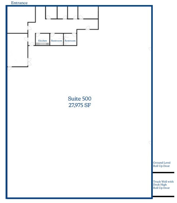 1300 W Optical Dr, Azusa, CA for lease Floor Plan- Image 1 of 4