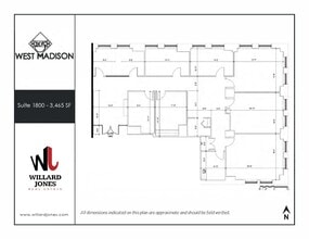 105 W Madison St, Chicago, IL for lease Floor Plan- Image 1 of 1