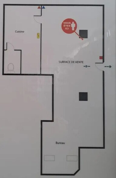 Retail in Toulouse for sale - Floor Plan - Image 1 of 1