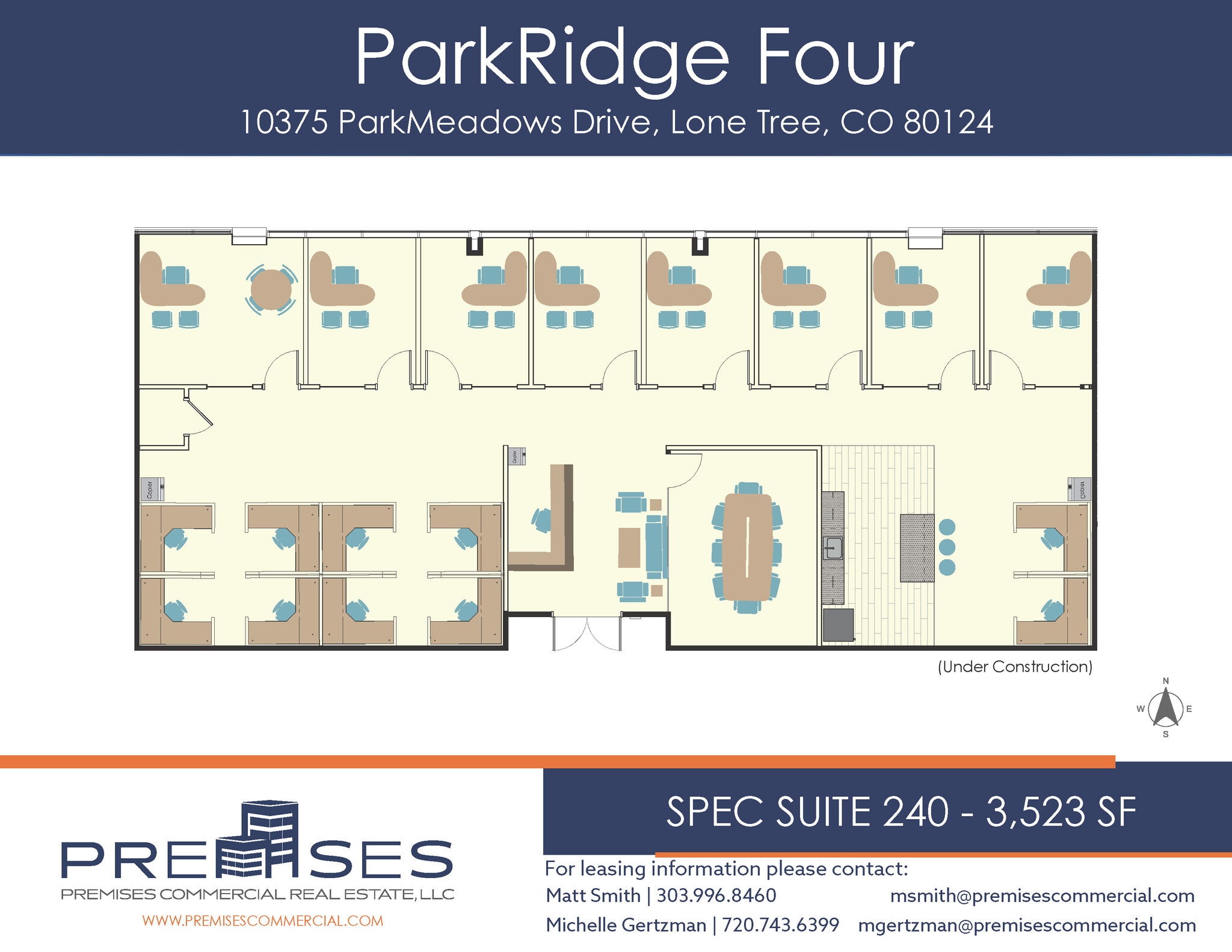 10375 Park Meadows Dr, Lone Tree, CO for lease Floor Plan- Image 1 of 2