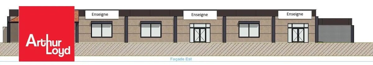 Retail in Saint-Denis-Lanneray for lease Building Photo- Image 1 of 3