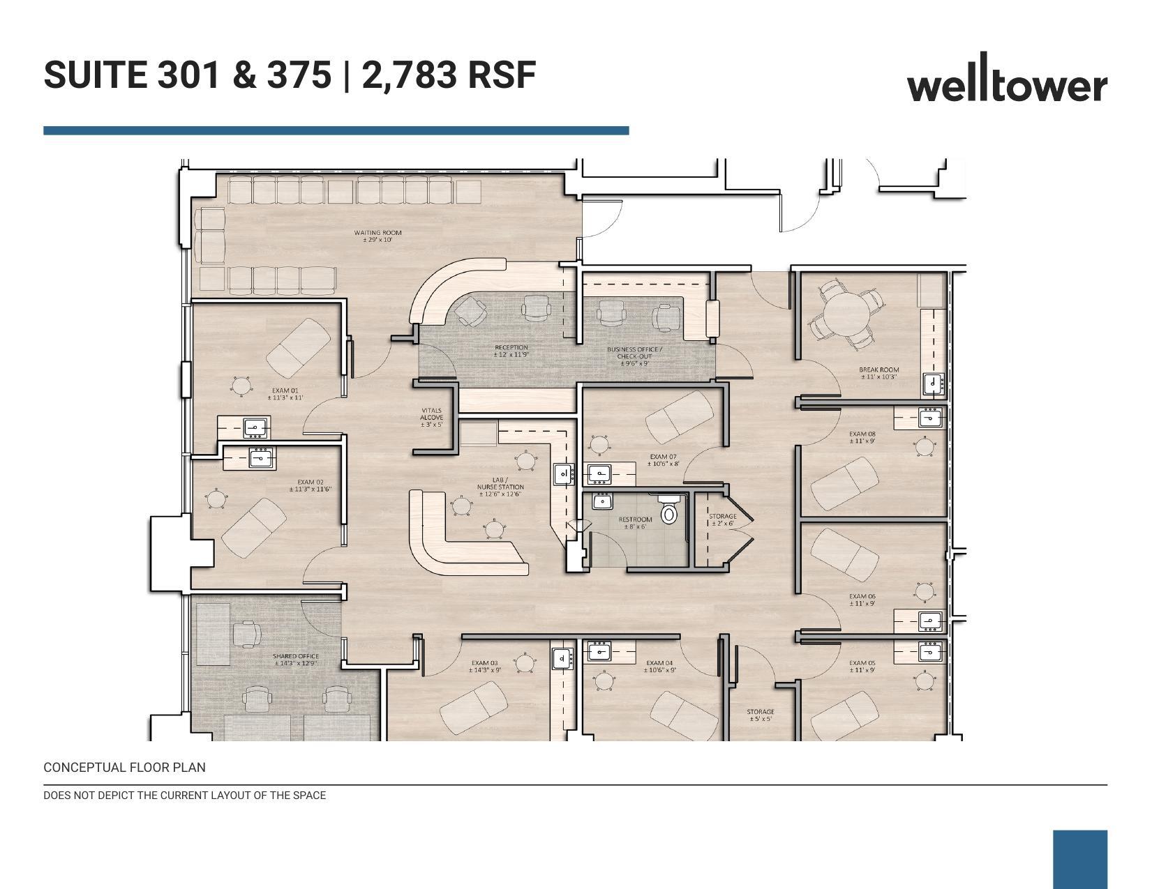 3223-3399 E Louis Dr, Meridian, ID for lease Floor Plan- Image 1 of 1